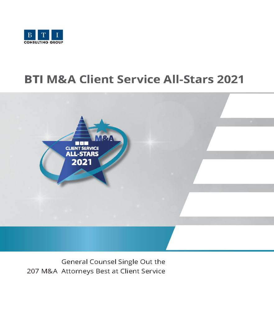 BTI M&A Client Service All-Stars - The BTI Consulting Group