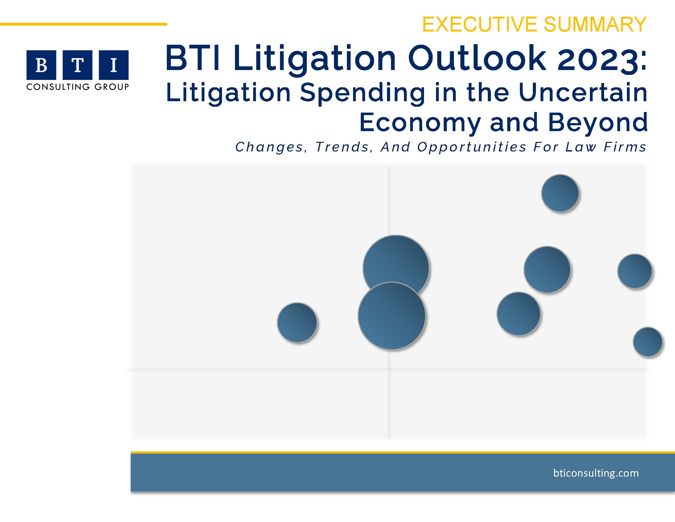 BTI Litigation Outlook - The BTI Consulting Group